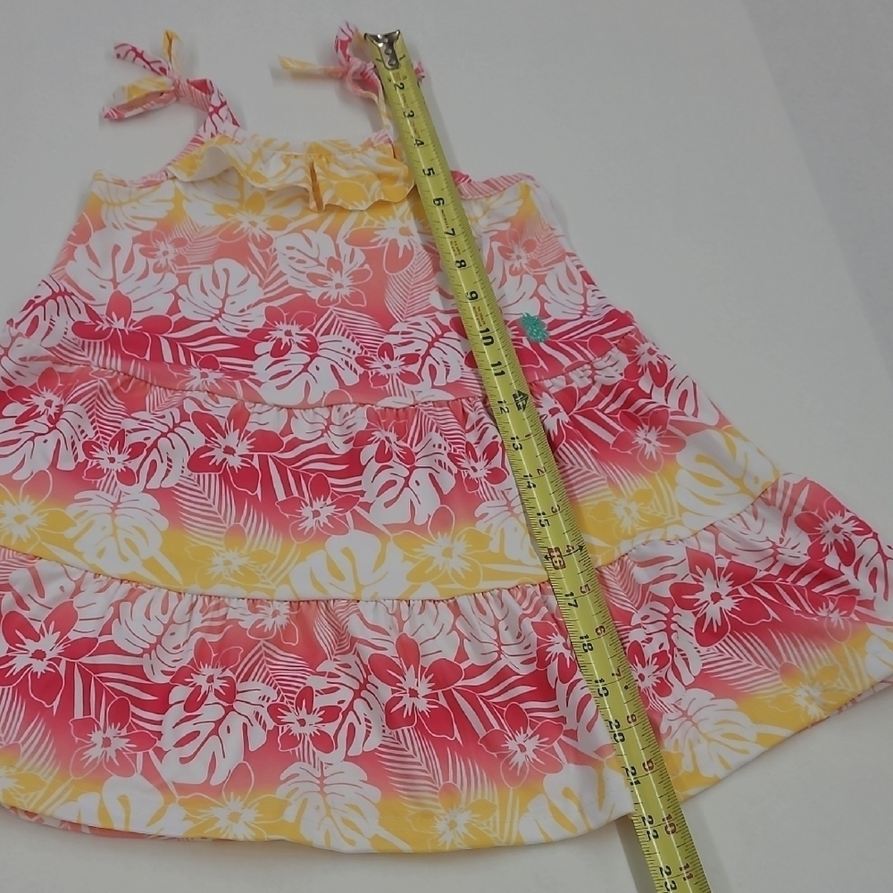 Tommy Bahama Floral Kids Dress Lot - Pink and Blue Size 2T - Picture 9 of 9